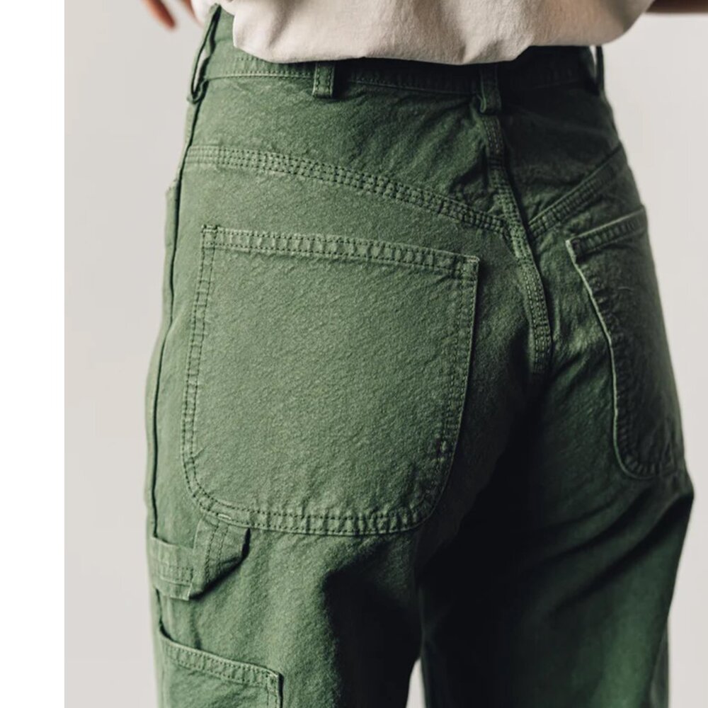 Jesse Kamm Forest Green Handy Pants - Picture 6 of 16